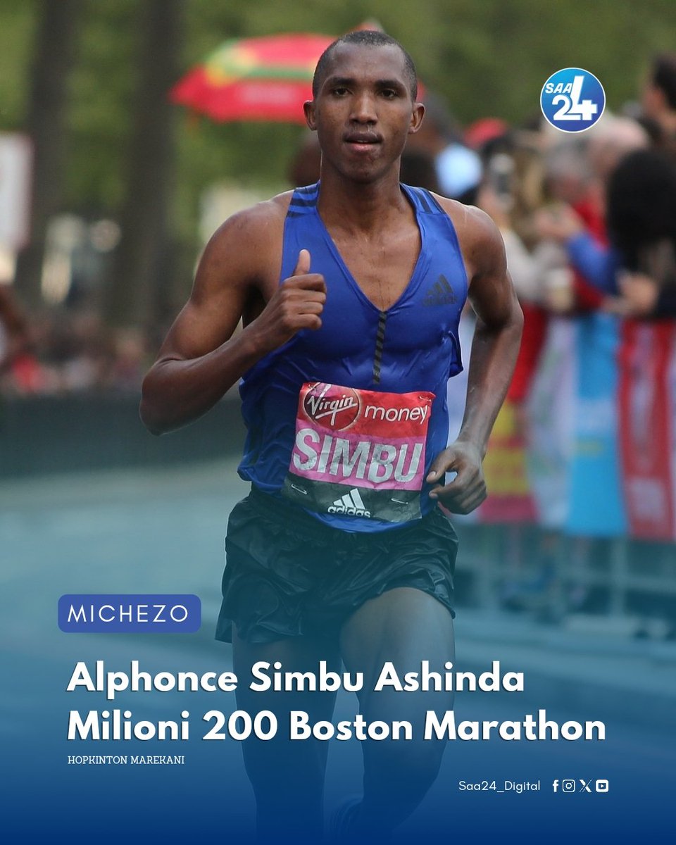 ALPHONCE SIMBU AING’ARISHA TANZANIA BOSTON MARATHON – Aibuka Nafasi ya Pili, Ashinda Milioni 200 

Mwanariadha mashuhuri wa Tanzania, Alphonce Felix Simbu, ameandika historia mpya baada ya kushika nafasi ya pili katika mbio za Boston Marathon 2025, moja ya mbio maarufu na kongwe