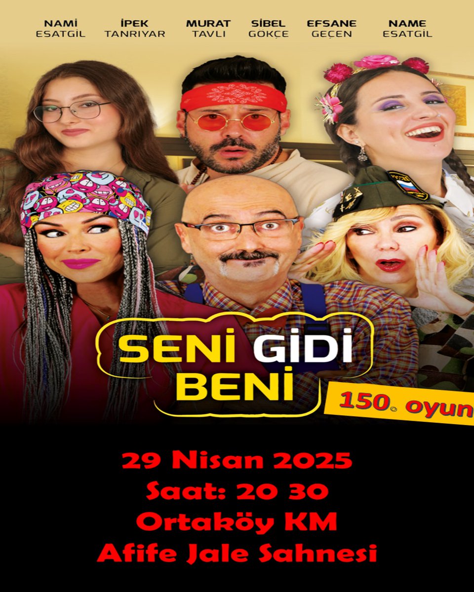 Kahkaha fırtınası Beşiktaş'ta biletler Biletix, Biletinial ve Bubilette. Sınırlı sayıda indirimli bilet FırsatMe ve Fırsat Bu Fırsatta. Kaçırmayınız😊