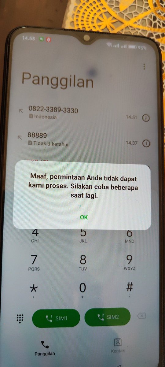 RinaldiAsari's tweet photo. @Telkomsel Tetep gabisa kak https://t.co/3V6WVrEJg5
