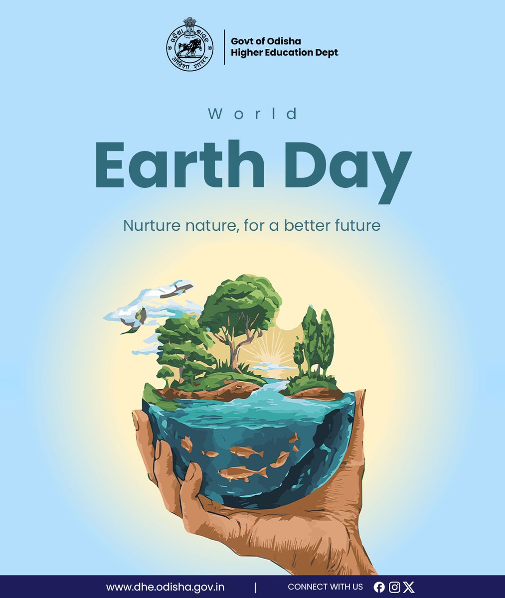 Breathe deep, live green, love Earth.
Happy Earth Day — today and always!
#highereducation #EarthDay2025