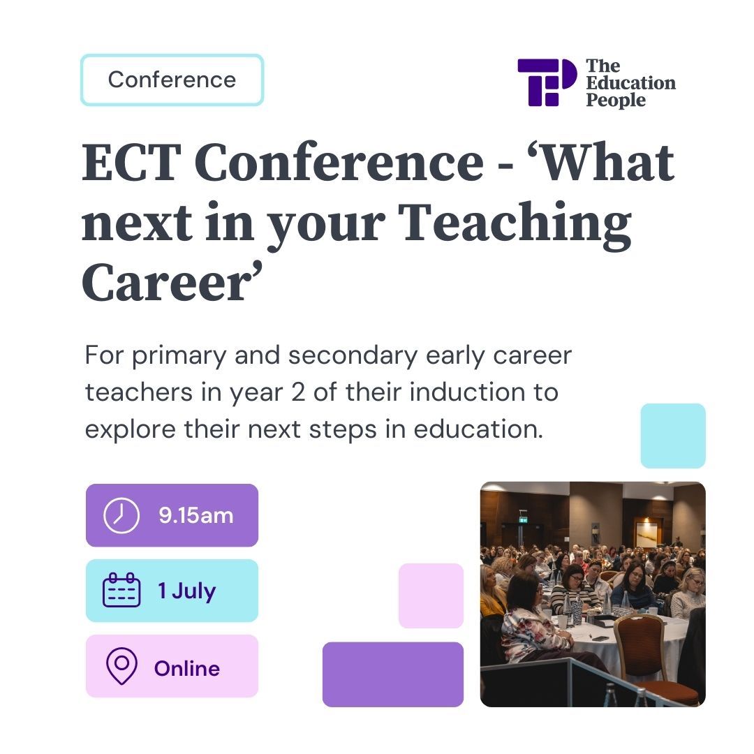 📚 Calling early career teachers!

Join us for a day of inspiration with workshops to boost your teaching journey from career growth to pastoral leadership.

Great for ECTs in year 2 and teachers within their first five years post-induction. Learn more: ow.ly/72Ow50VFfjq