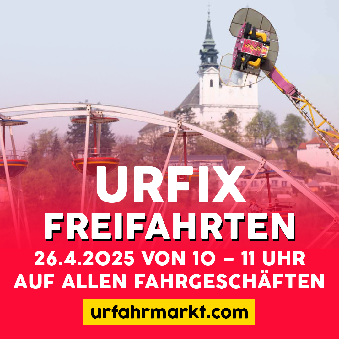 linzdotnews's tweet photo. 🎡 URFIX FREIFAHRTEN
👉 Am Samstag gibt's von 10:00 – 11:00 Uhr Freifahrten auf allen Schaustellergeschäften!
#urfix #freifahrte #jahrmarkt #volksfeast https://t.co/24ZPnGu1pU
