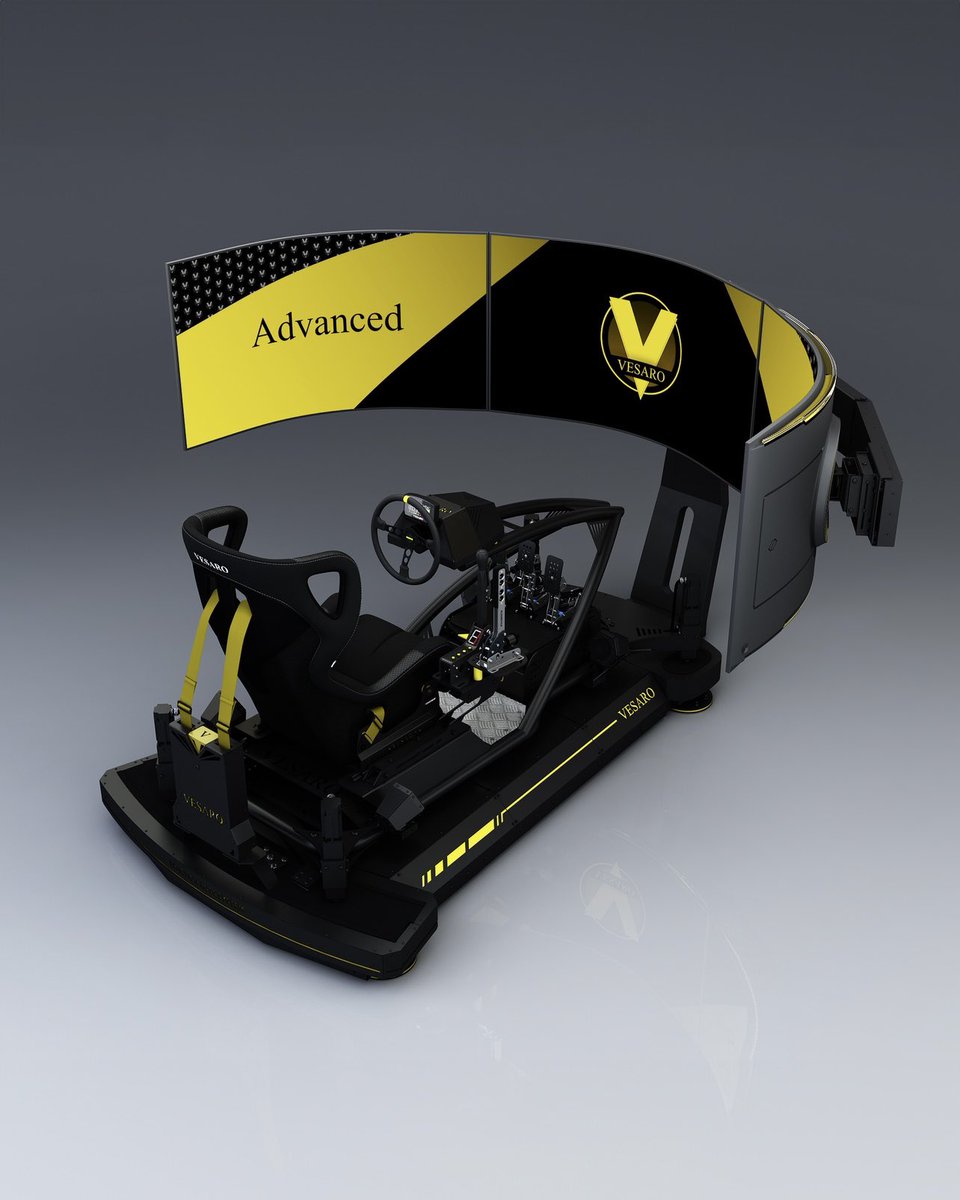 We offer complex combinations of parts and modules to form  systems such as the pictured Vesaro full turn-key simulator.

Our iconic Vesaro I chassis sets the foundation, with limitless modular capabilities. All essential controls are included, with the capacity to be used for