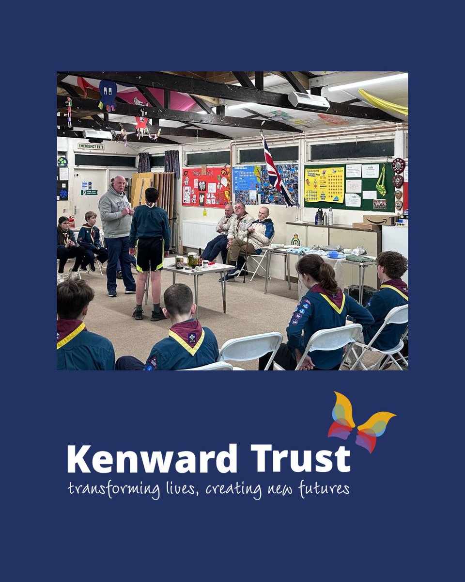 Looking for an engaging and educational experience for your Scout group? At Kenward Trust, we offer fun, interactive sessions that inspire young minds and encourage important conversations about choices, wellbeing, and resilience.

kenwardtrust.org.uk/services/youth…

#KenwardTrust