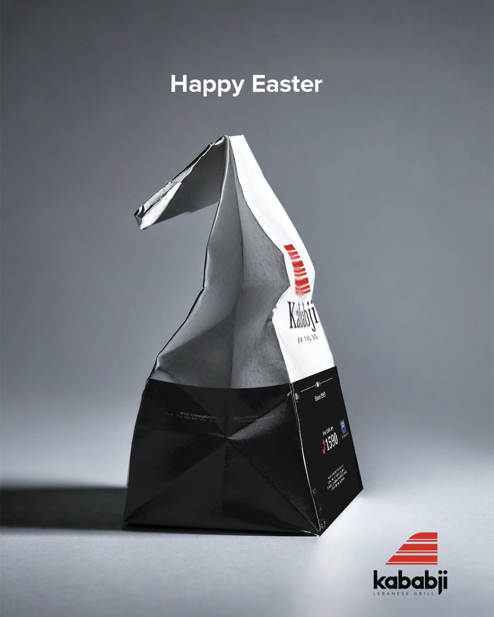 KababjiLb's tweet photo. Happy easter from Kababji! 🐇 https://t.co/J3mHC9eLrs