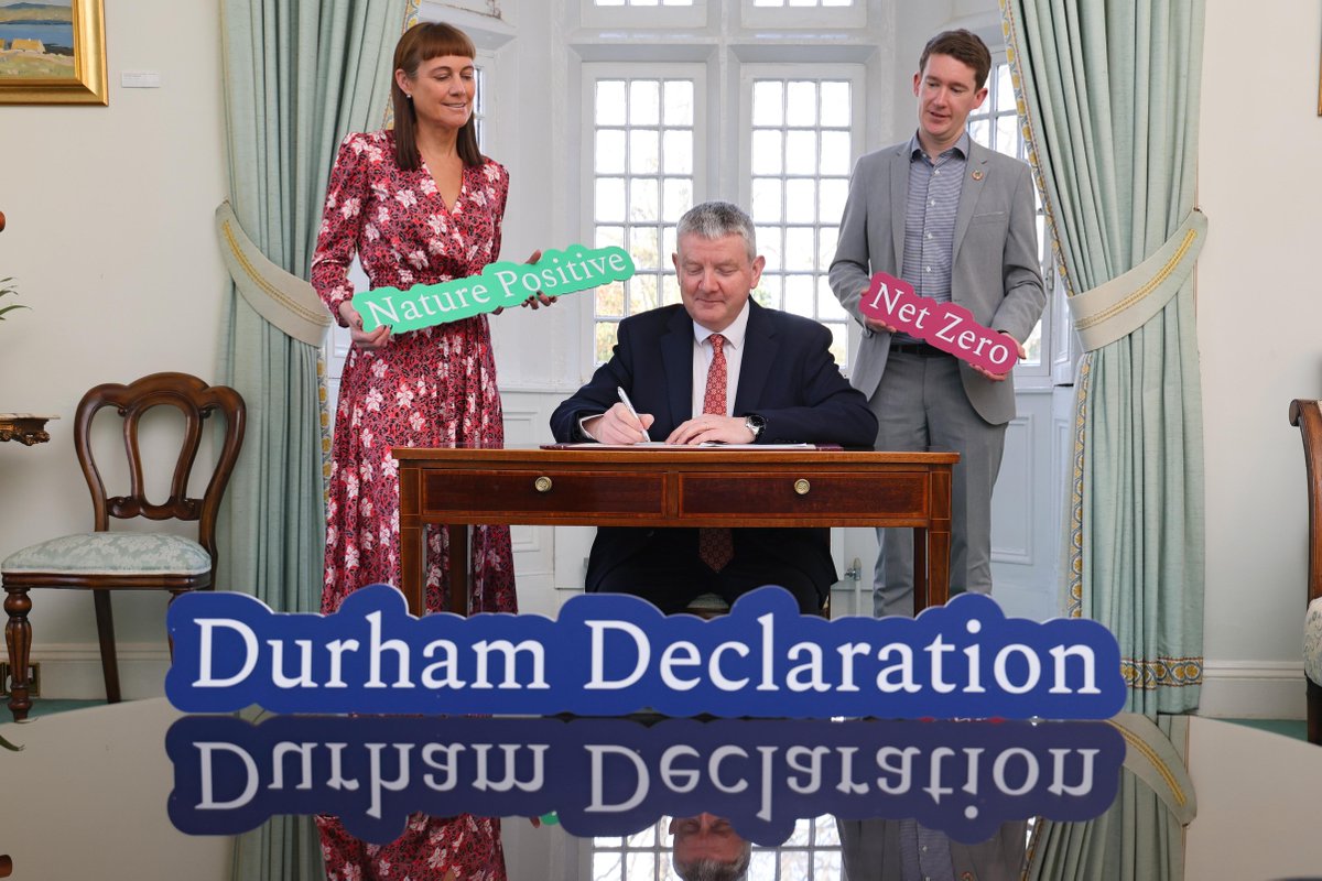 Ollscoil na Gaillimhe | University of Galway (@uniofgalway) on Twitter photo 🌍 This #EarthDay we’re proud to share that we have signed the #DurhamDeclaration, joining @coimbragroup universities in a united call for urgent #ClimateAction. Together, we commit to a #NetZero #NaturePositive future 💚 universityofgalway.ie/sustainability
<a href="/GaillimhSustain/">University of Galway Sustainability</a> 🌍 This #EarthDay we’re proud to share that we have signed the #DurhamDeclaration, joining @coimbragroup universities in a united call for urgent #ClimateAction. Together, we commit to a #NetZero #NaturePositive future 💚 universityofgalway.ie/sustainability
<a href="/GaillimhSustain/">University of Galway Sustainability</a>
