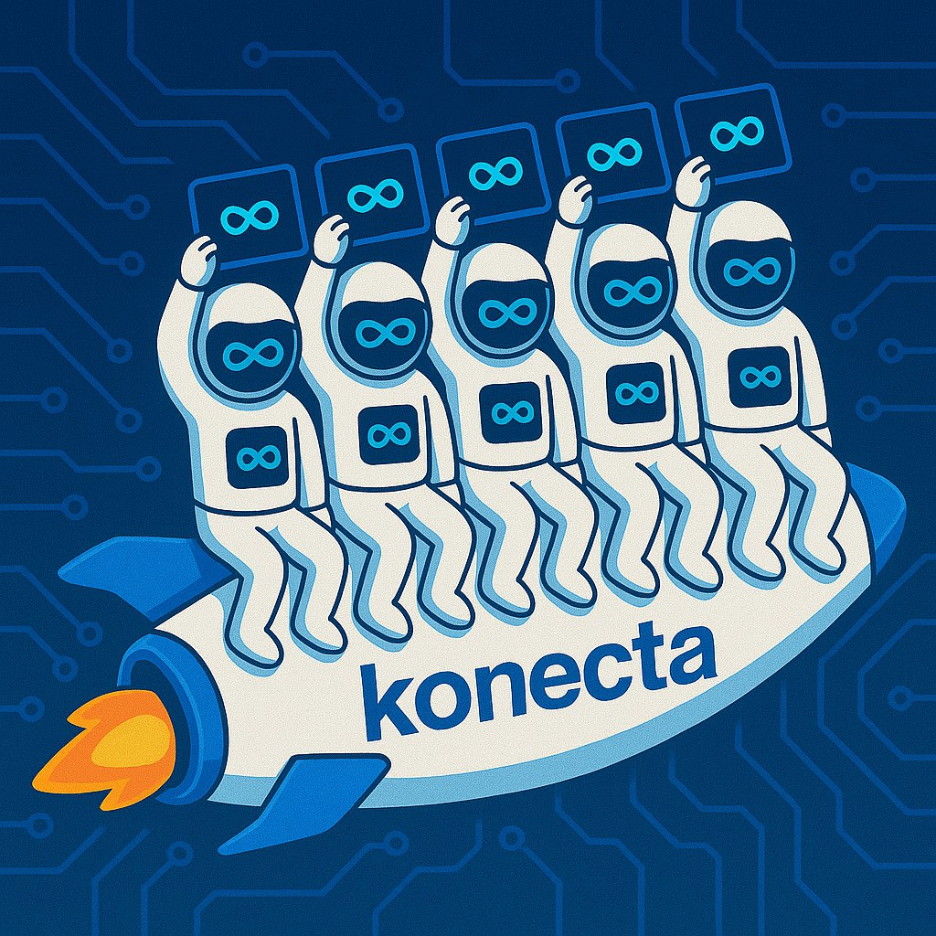 What can <a href="/konectA_Dao/">Konecta DAO</a> offer us to boost the $ICP ecosystem? 🚀

Building the infrastructure for mutual growth where participation strengthen communities 

💻 Projects deploy gamified missions and #AI marketing tools

🌟 Users discover opportunities and earn rewards