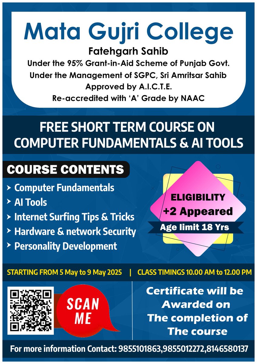 Click the link for the Registration

forms.gle/zzWw5cLoz3Vvrf…