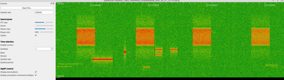Bob M (@n6rfm) on Twitter photo Phoenix One capsule 38k4 AX100 telemetry from today's <a href="/SpaceX/">SpaceX</a> F9:Bandwagon-3 launch. 22April25 0232Z. TX EM12jw. Congratulations to the SpaceX and Phoenix One teams. Frames to @satnogs. <a href="/scott23192/">Scott Chapman</a> <a href="/pe0sat/">Jan | PE0SAT ☮️</a> 😎 Phoenix One capsule 38k4 AX100 telemetry from today's <a href="/SpaceX/">SpaceX</a> F9:Bandwagon-3 launch. 22April25 0232Z. TX EM12jw. Congratulations to the SpaceX and Phoenix One teams. Frames to @satnogs. <a href="/scott23192/">Scott Chapman</a> <a href="/pe0sat/">Jan | PE0SAT ☮️</a> 😎