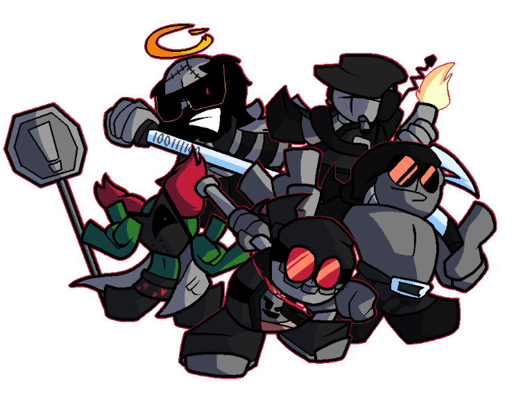 THE CHAPTER OF GREED. (@elbonsgreed) on Twitter photo <a href="/T3E_S3VI0R/">Jebediah Christoff</a> // Here's a bonus, one time I drew all the main boys <a href="/T3E_S3VI0R/">Jebediah Christoff</a> // Here's a bonus, one time I drew all the main boys