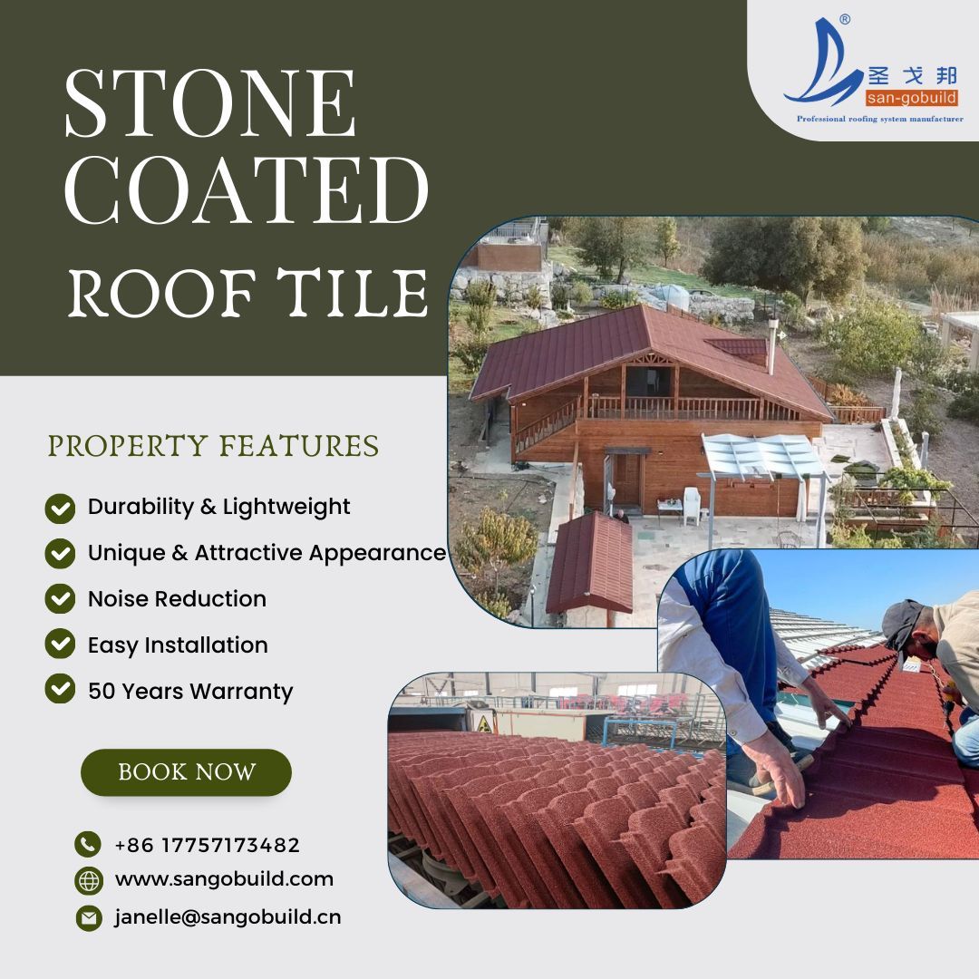 BuildingSinger's tweet image. When performance meets aesthetics, you get more than just a roof — you get confidence in every tile.

#StoneCoatedTile #RoofingSolutions #DurableRoof #StylishRoof #HomeUpgrade #RoofWithConfidence