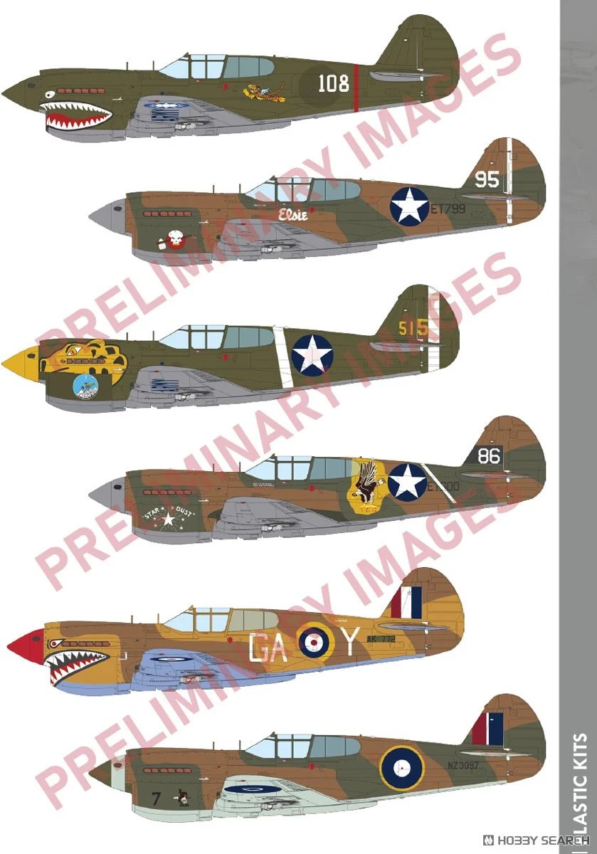 P-40E プロフィパック

✨予約受付中✨
1999.co.jp/11196448
エッチングパーツ、塗装マスクシールが付属!

#プラモデル #戦闘機