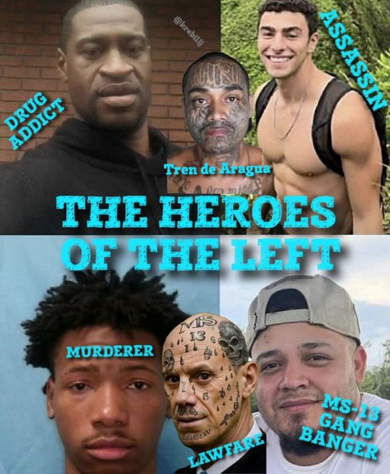 NahBabyNahNah's tweet photo. The left's got their idols. 

Biden, the guy who can’t even finish a sentence. 

AOC, preaching socialism while living large. 

They worship failure and call it progress. 

It's a joke. https://t.co/E9aKYQqCiG