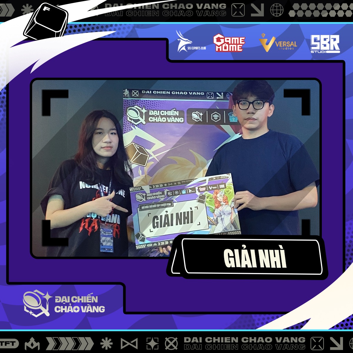 VersalStudios's tweet photo. 💥 TFT GOLDEN PAN GRAND SHOWDOWN - APAC QUALIFIERS 💥
📢 OFFICIAL RESULTS ARE IN!

After intense tactical battles and surprise plays, the Top 3 players have emerged:

🥇 PHÍ NGỌC ĐẠI
🥈 NGUYỄN PHƯƠNG NAM
🥉 NGUYỄN TIẾN ĐẠT

Big congrats to our top contenders for their incredible performance! 🔥
Follow us to stay updated on upcoming tournaments! 😎🏆

#TFT #GoldenPanShowdown #APACQualifiers #TFTVN #VERSALSTUDIOS #VERSALESPORTS #VERSAL