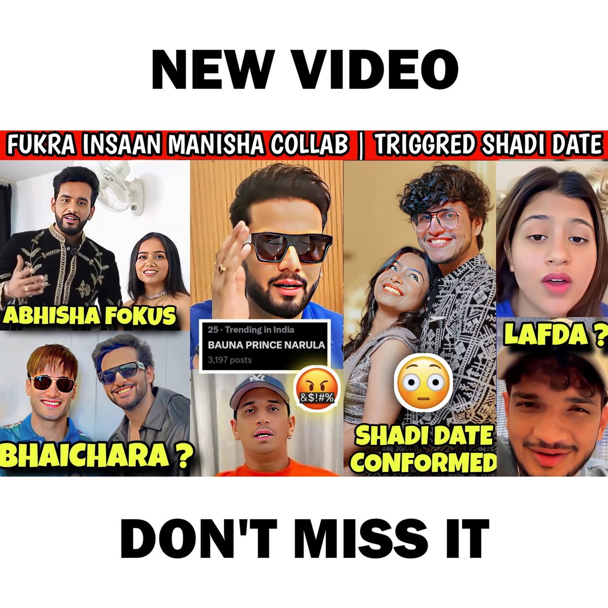 DOSTO ABHISHEK AUR MANISHA NE KARA FOKUS KA REVIEW | ASIM AUR FUKRA BAHICHARA | ELVISH TROLL PRINCE | TRIGGRED SHADI DATE | THUGESH CRAZY WATCH FULL UPDATES VIDEO NOW 👇
opener.one/yt/qlt5po
#elvishyadav #fukrainsaan #pandagang #elvisharmy