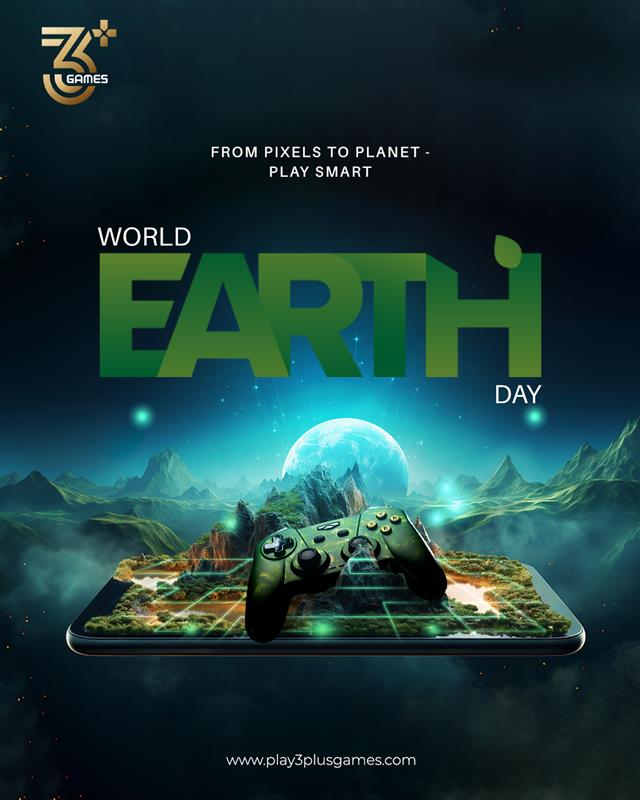 3plusGames's tweet photo. From Pixels to Planet 🌱
Every move matters. At 3Plus Games, we believe smart play goes beyond the screen — it’s about making choices that shape a better world. 
This Earth Day, let’s level up for the planet.
 
#EarthDay #EarthDay2025 #WorldEarthDay2025 #3plusgames https://t.co/UKWKWX8vY0