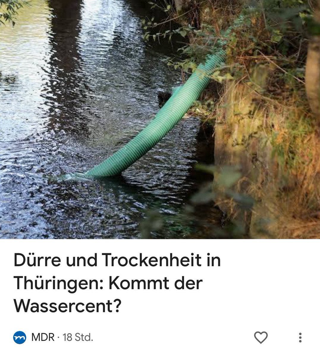 Nach der CO2-Steuer nun die H2O-Steuer. 

Dann klappt’s aber mit der Rettung der Welt. 
Endlich. 

Määäh. 🐑