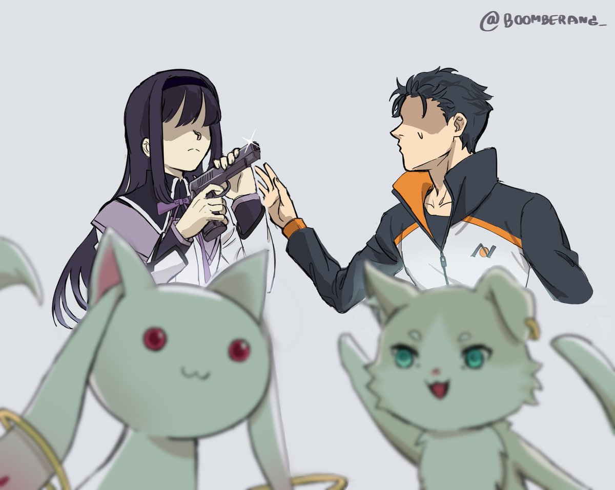 There’re two of them now.

#rezero #MadokaMagica