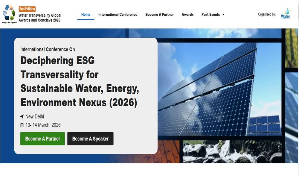 IndiaWaterFoun1's tweet image. Dear Friends &amp;amp; Colleagues,
We are delighted to invite you to the #SecondEdition of the Water Transversality Global Awards and Conclave 2026—a prestigious platform dedicated to recognizing #innovativesolutions, #policies......Read more linkedin.com/posts/india-wa…