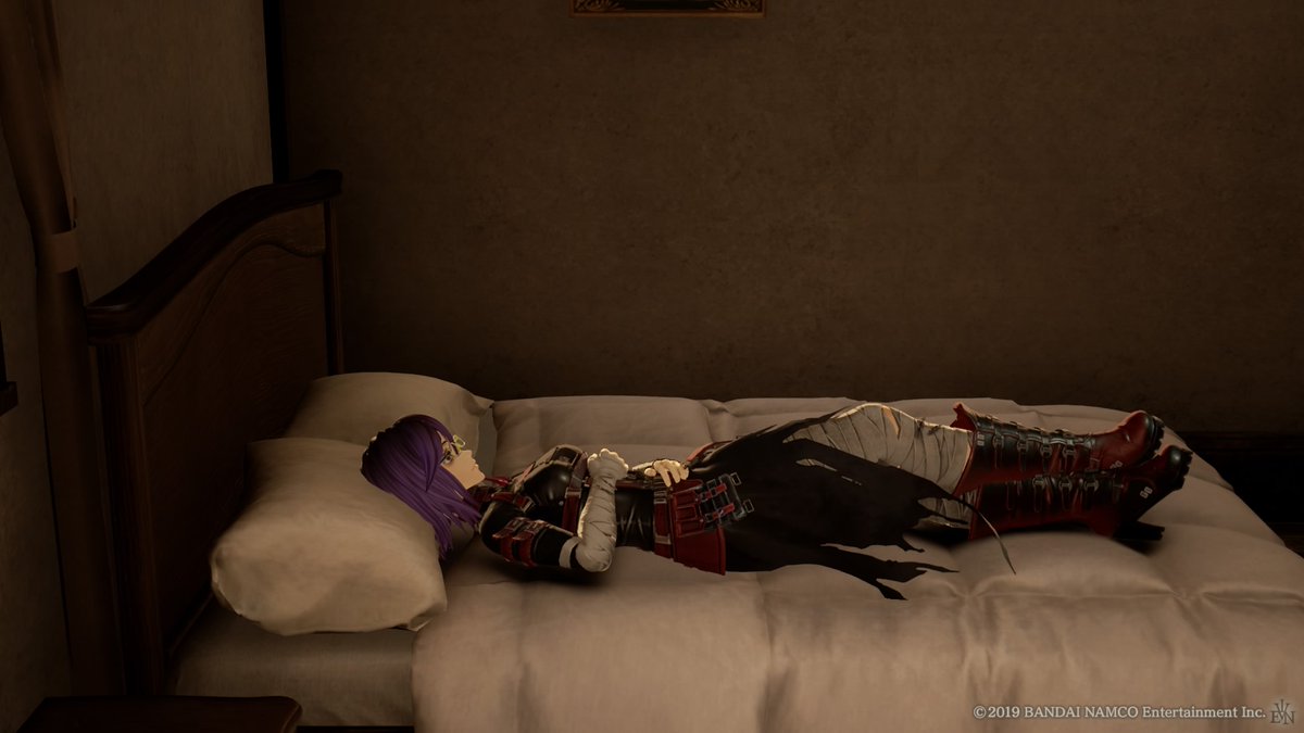 Maow_666's tweet photo. Una siestita y a sacar el tercer final xd #CodeVein https://t.co/Axa4CQ6pJj