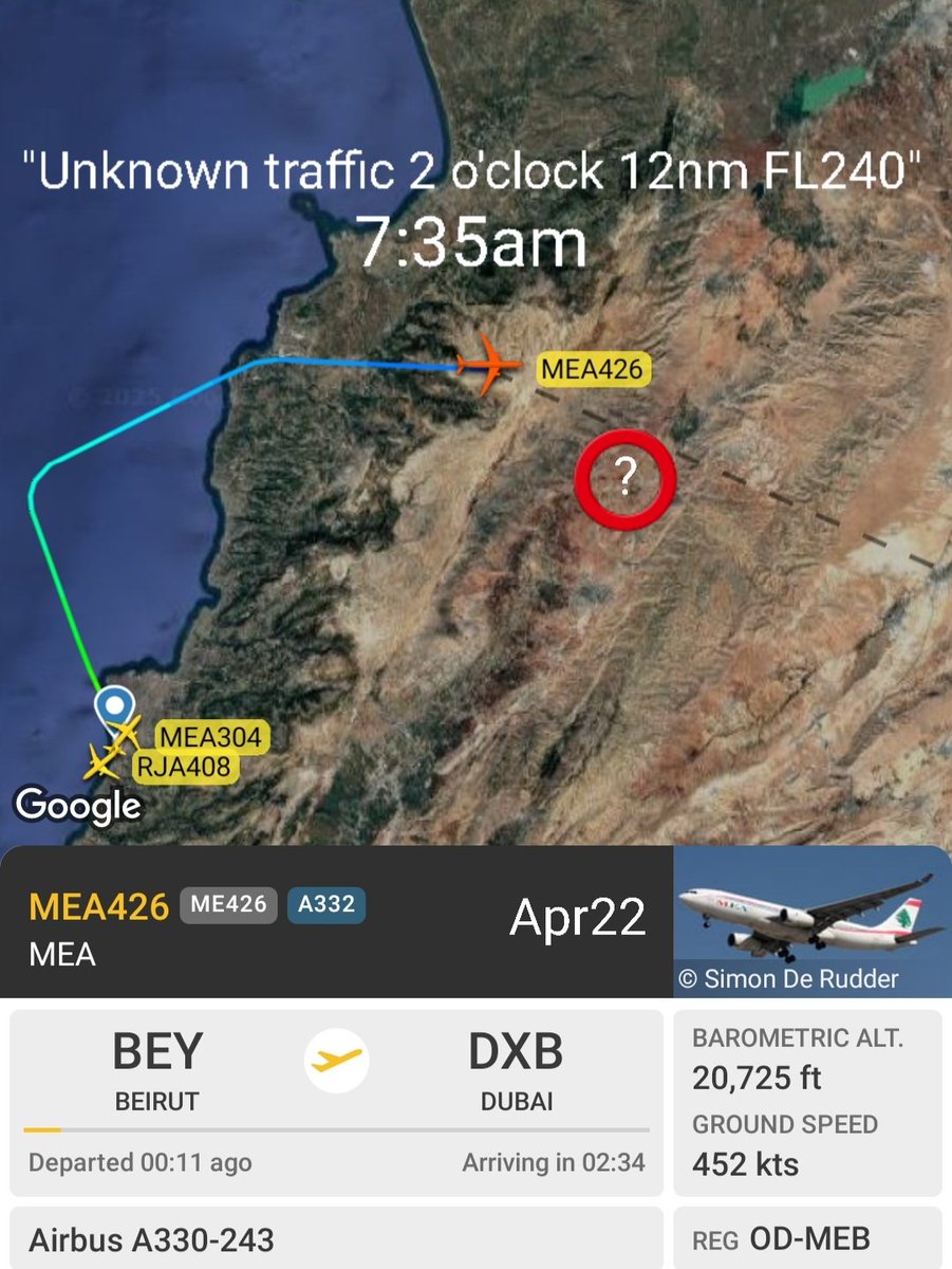 LebanonJets's tweet photo. 1 #USAF MQ-9 #CASH71 from 2:30am above #Lebanon this morning
+(at least) 1 "Unknown traffic" starting around 7:30am https://t.co/hl5K2tKAHv