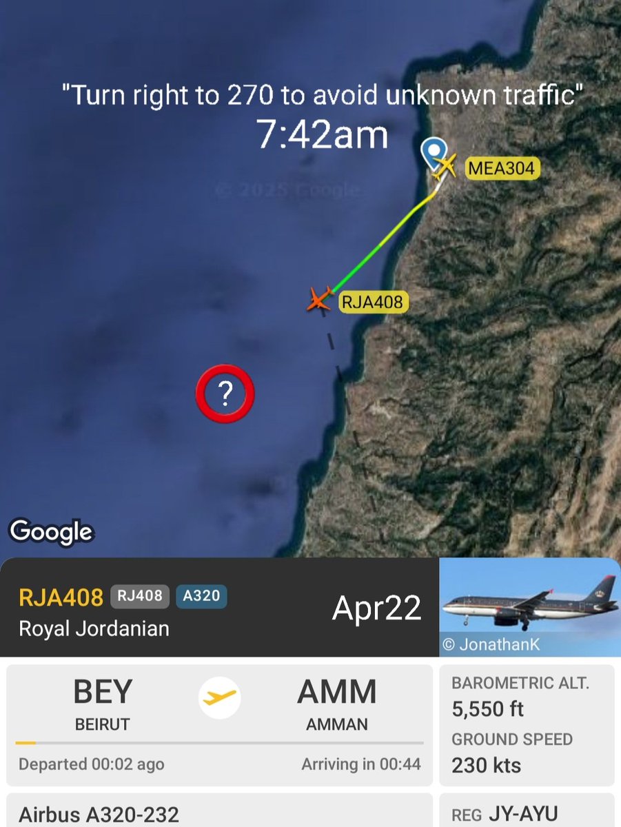 LebanonJets's tweet photo. 1 #USAF MQ-9 #CASH71 from 2:30am above #Lebanon this morning
+(at least) 1 "Unknown traffic" starting around 7:30am https://t.co/hl5K2tKAHv