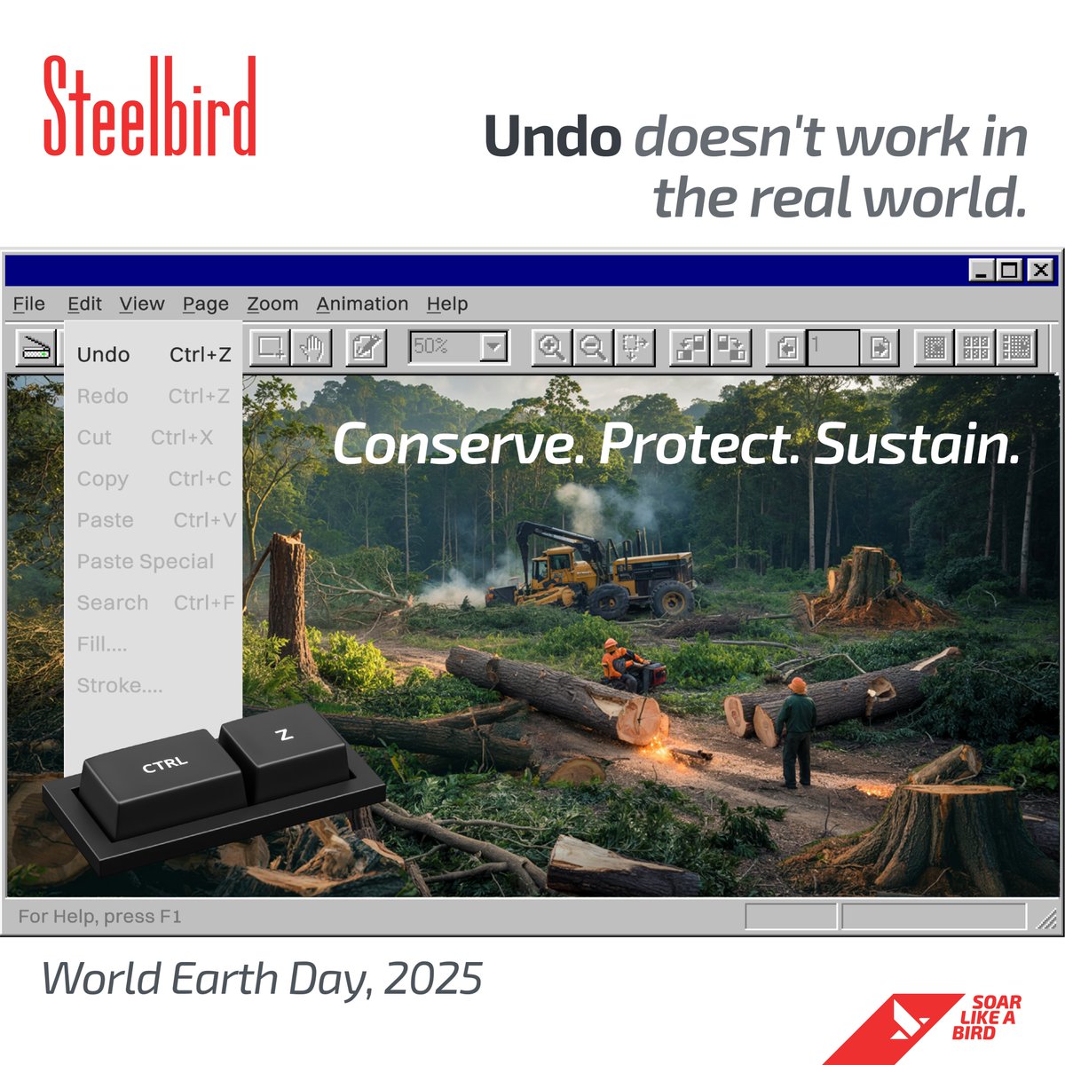 We have to realise that environmental degradation and destruction cannot be undone. The Earth needs conservation.

#EarthDay #EarthDay2025 #WorldEarthDay2025 #steelbird #steelbirdtyre