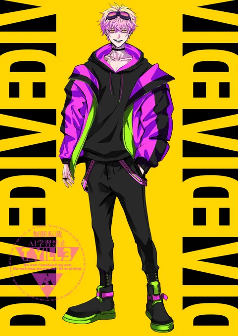 #立ち絵 #ocお気に入りの自キャラくんです 