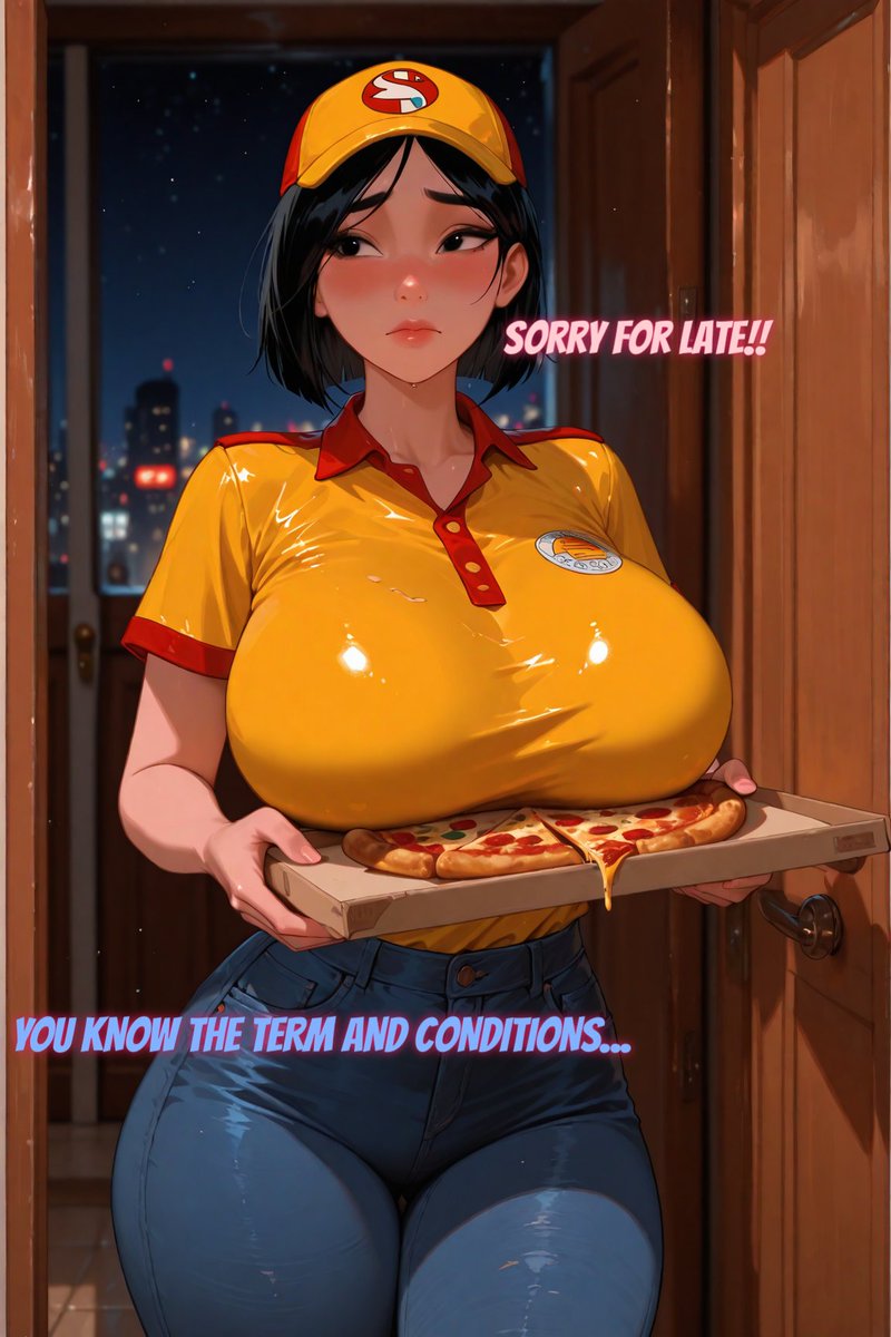 Liala007's tweet photo. 1st pizza delivery gone wrong...#Mulan #princessmulan #disneynsfw #pixarnsfw #AIart #Aiporn https://t.co/JsswQIH8Tg