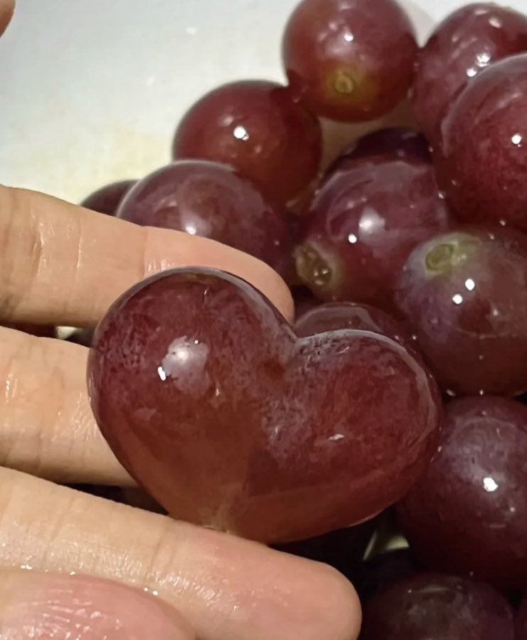 heart_jpg's tweet image. heart shaped grape