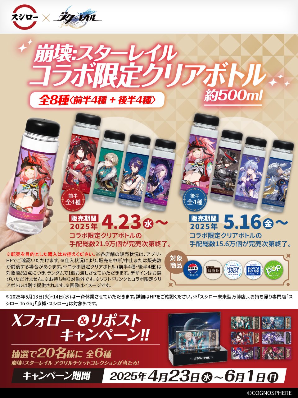 崩壊スターレイル　まとめ売り　公式　アクリルスタンド　一番くじ　スシロー　等 崩壊スターレイル まとめ売り 公式 アクリルスタンド 一番くじ