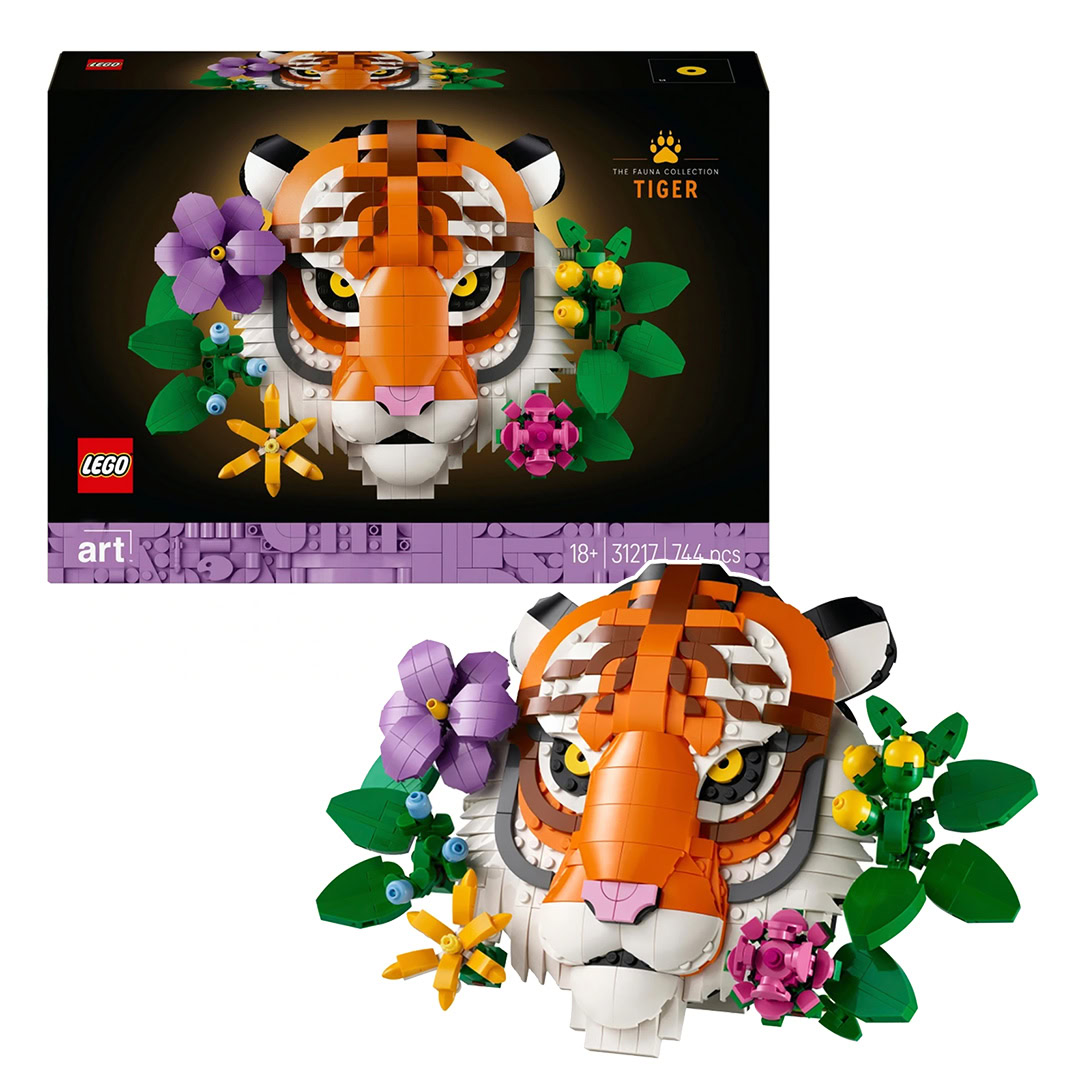 hothbricks's tweet image. Nouveauté LEGO ART The Fauna Collection 2025 : 31217 Tiger: Ce qu'il convient désormais d'appeler la Fauna Collection chez LEGO depuis le lancement du set LEGO ART 31211 Macaw Parrots (49.99 €) s'étoffera dès le… hothbricks.com/nouveaute-lego… #LEGOART #LEGONews #NouveautésLEGO2025