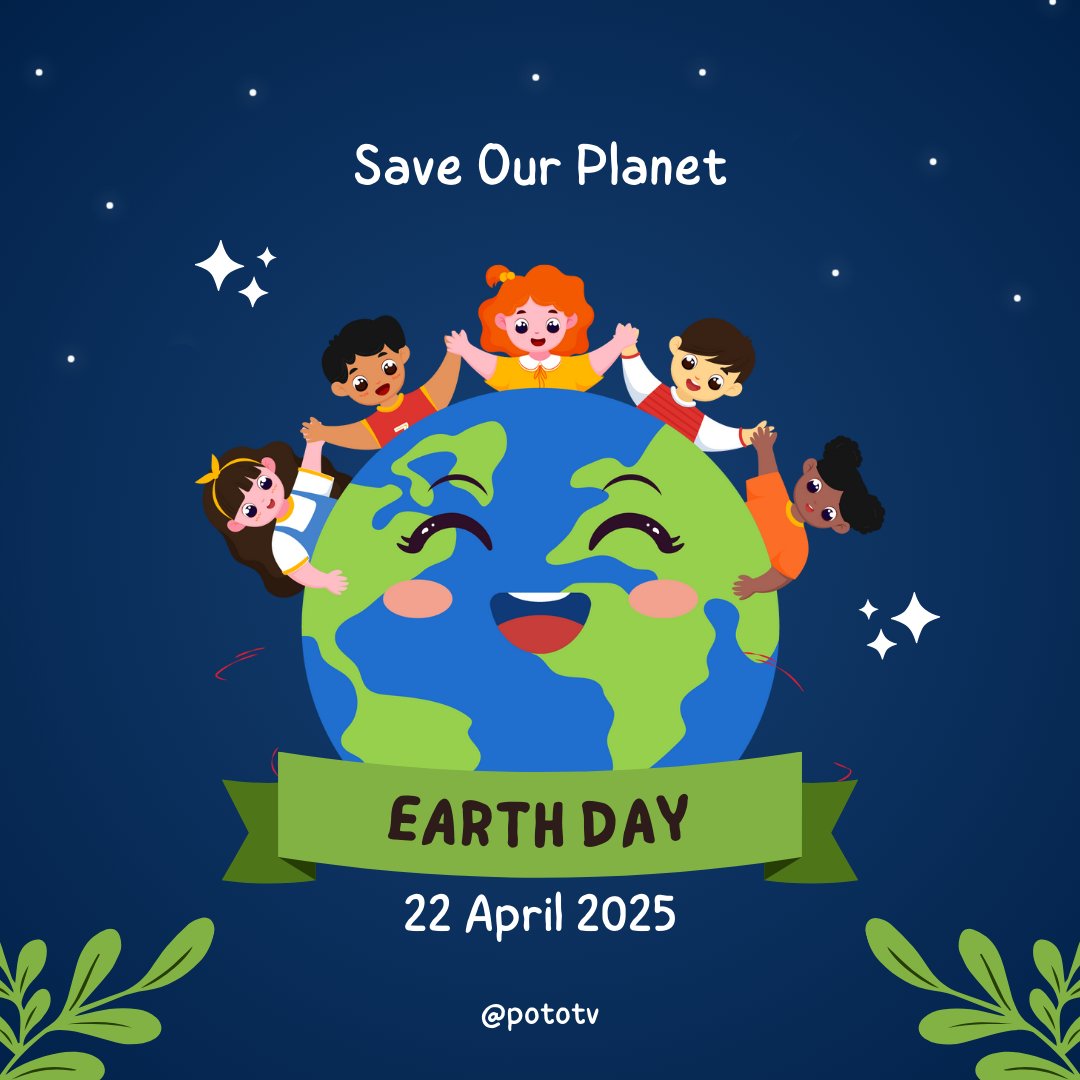 poto_tv's tweet image. Earth is the only planet with chai, sunsets, and stories. Let’s not ruin that 💚🌎 #EarthDayVibes #PlanetOverProfit #EarthDay2025
