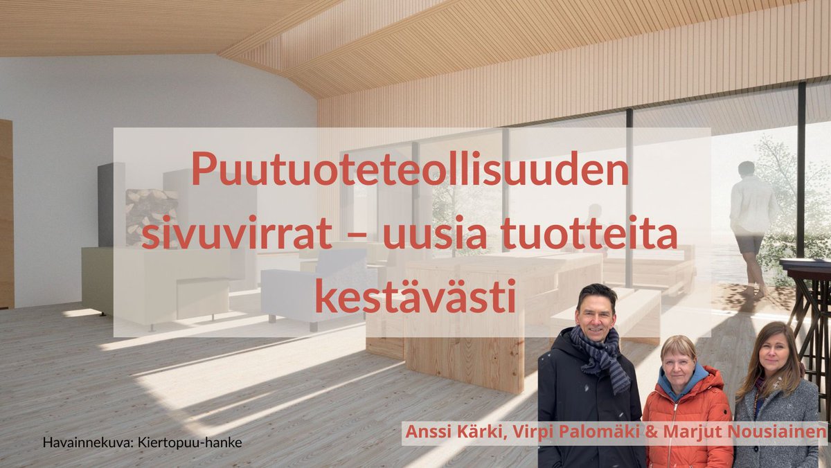 Puutuoteteollisuuden sivuvirroista löytyy aineksia uusiksi tuotteiksi. Kestävästi. epky.fi/epanet/ajankoh…

#kestävyys #sivuvirrat #puutuote #tutkimus