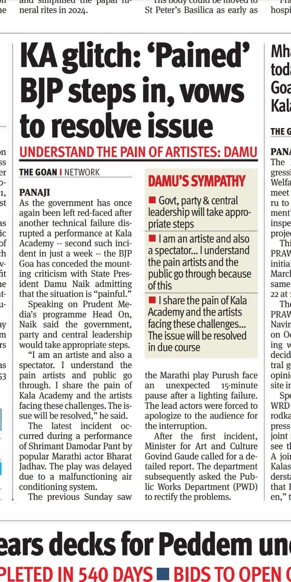 unitedgoans's tweet image. @DamuNaik @DrPramodPSawant @AmitShah @JPNadda how convenient is it to sympathise.. What about action on the great #Shahjahan who allegedly enriched himself at the cost of #Exchequer.. Goans never experienced a more #Corrupt Governance.. why is @goacm scared of taking action ?