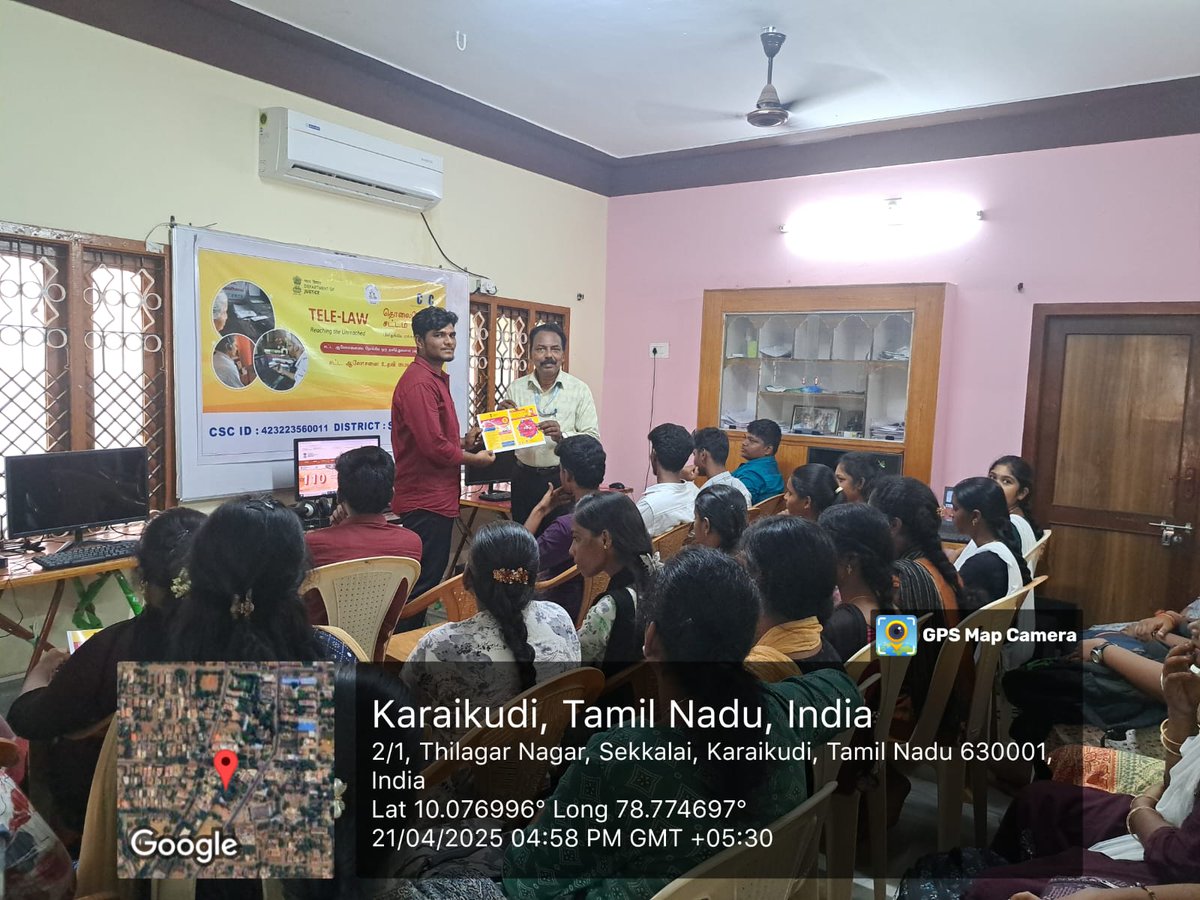 CSC Tele-Law Tamilnadu tweet media