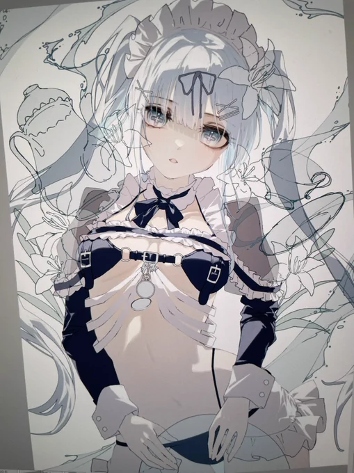 描いています。。