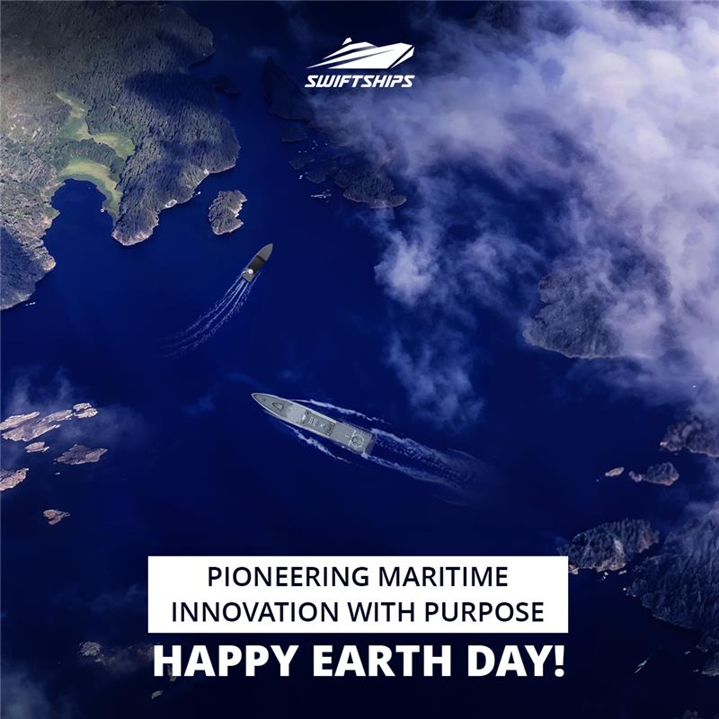 At Swiftships, innovation goes beyond performance. We're committed to building vessels that endure with purpose — balancing strength, capability, and sustainability to protect tomorrow’s waters.
Happy Earth Day!

#HappyEarthDay #SustainableMaritime #NavalInnovation #Swiftships