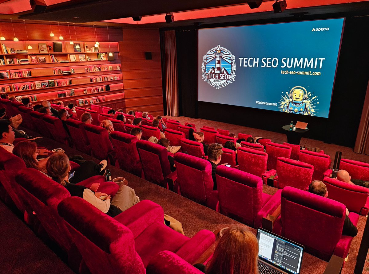 🥳 Only one more week! See you soon in Hamburg...
#techseosummit