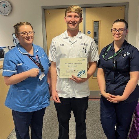 MFT Pre-Reg Education Team (@mft_pret) on Twitter photo Congratulations to Joshua who received an Outstanding Learner Award from Ward 12 at MRI. He has been an amazing team member and has taken care of patients and family members showing strength and compassion. π
Well done! ππ
<a href="/MMUPBLTutors/">Practice-Based Learning Team @MMUHPSC</a> Congratulations to Joshua who received an Outstanding Learner Award from Ward 12 at MRI. He has been an amazing team member and has taken care of patients and family members showing strength and compassion. π
Well done! ππ
<a href="/MMUPBLTutors/">Practice-Based Learning Team @MMUHPSC</a>