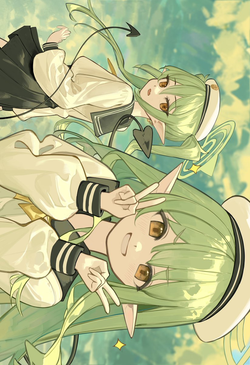 __komodo____'s tweet image. Hikari,  Nzomi - 2
#ブルアカ #BlueArchive #ブルーアーカイブ