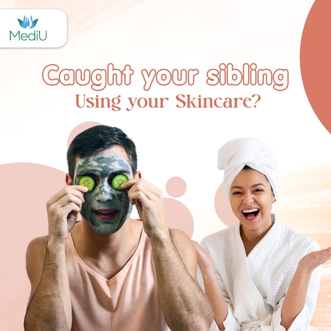 MediuIndia's tweet image. When your sibling turns into a skincare thief! 😂🧖‍♂️

Caught in the act… again.🤩

We have got skincare for men as well !!
Get it at Mediu.in

#SkincareStruggles #SiblingProblems #FaceMaskFun #MediU