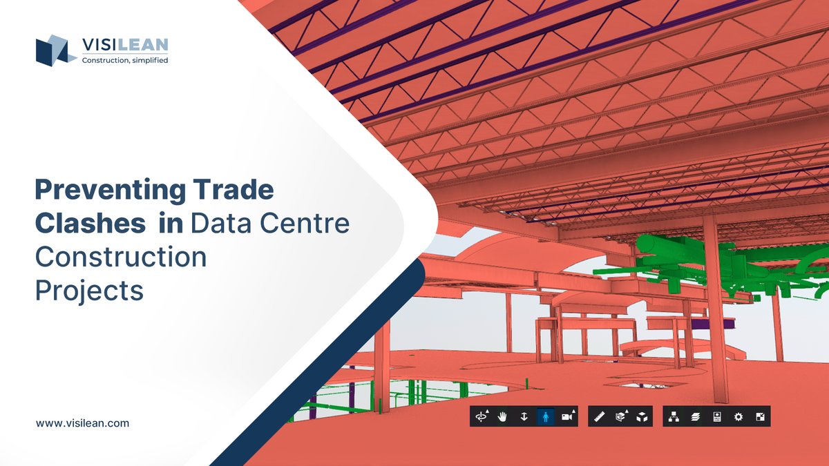 Looking for a solution to prevent trade clashes in your data centre projects? Check out this blog: bit.ly/42nbPGZ. It explores the common causes of trade clashes and how VisiLean can help you prevent them.

#DataCentreConstruction #TradeClashDetection #VisiLean