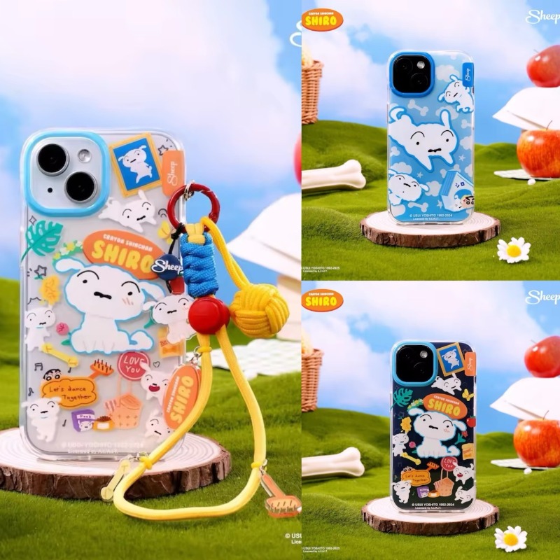 Cutetimereview's tweet photo. Shiro Collection เคสน้องหมาชิโร่ มาพร้อมสายห้อยกับ Griptok แสนน่ารัก สีสันสดใสน่าใช้มาก✨💫