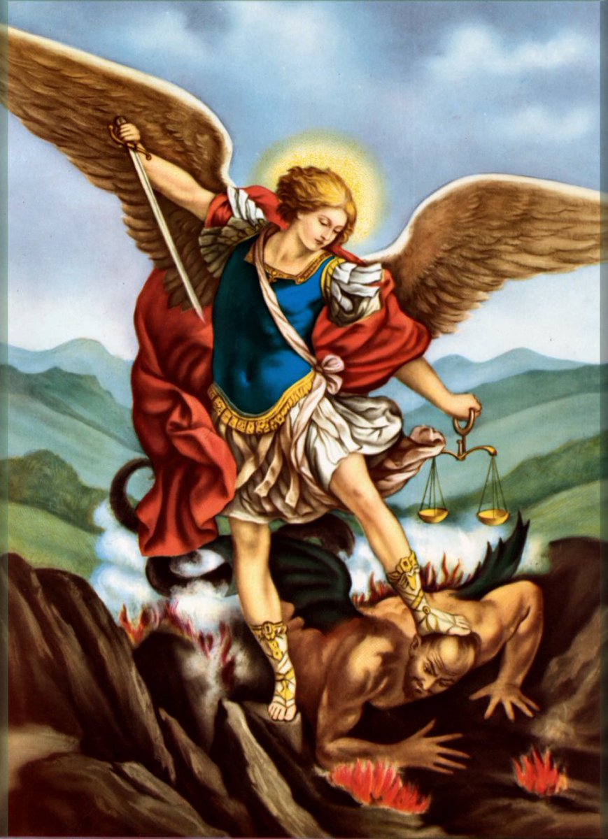 St. Michael the Archangel, 
defend us from all evil! 🙏