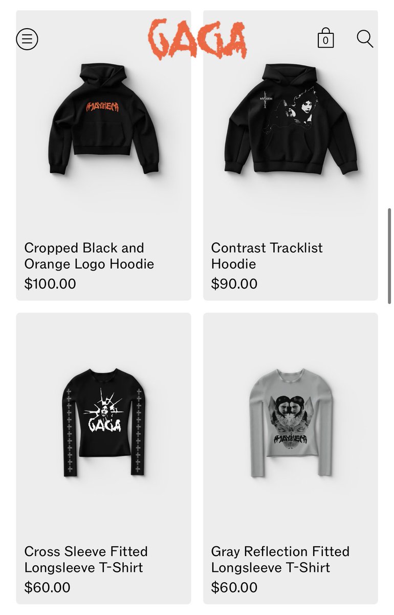 レディーガガ パーカー Outerwear - Lady Gaga レディーガガ Mayhem