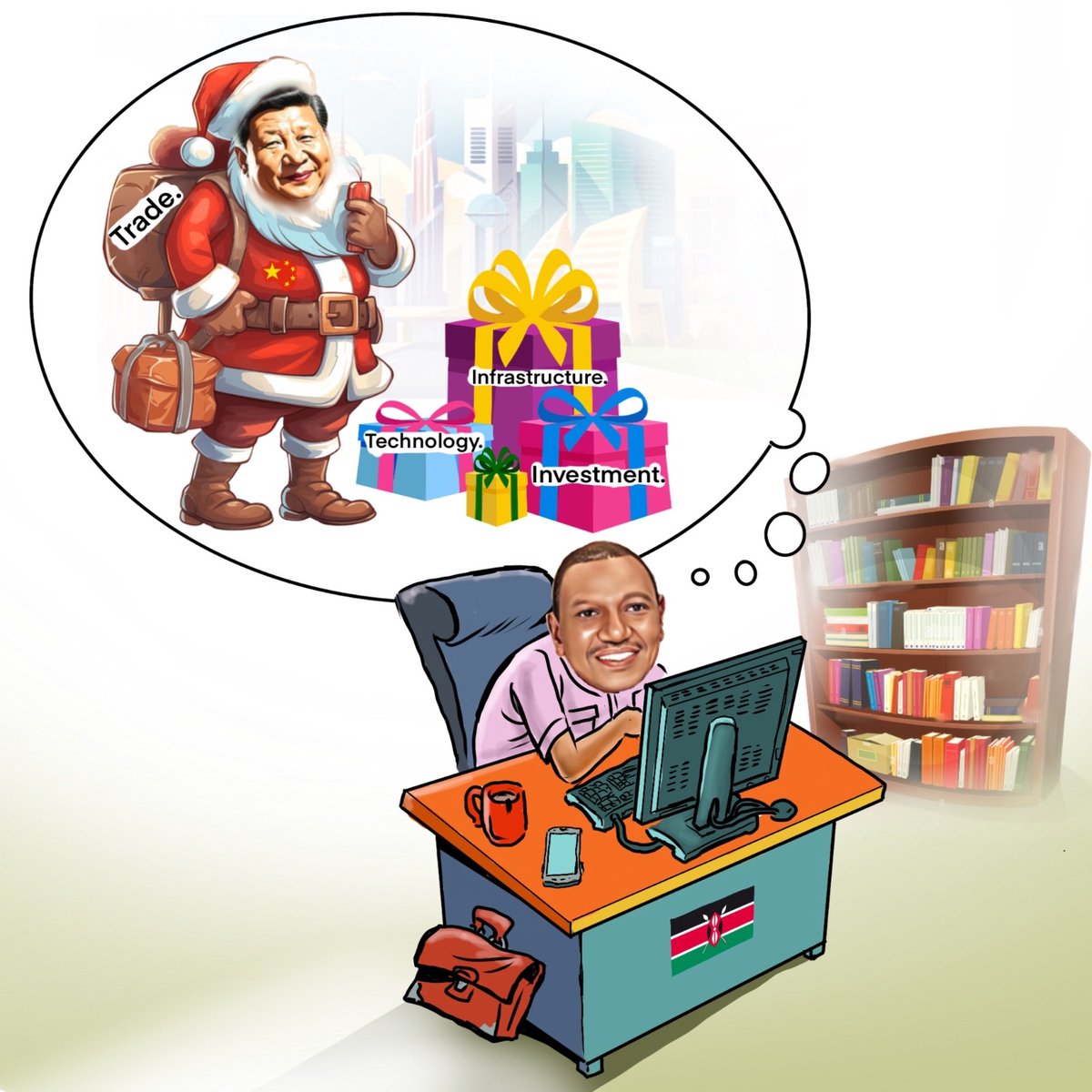 President Ruto in China. When Kenya meets China, it's more than diplomacy,  it's development motion!-Tech,Trade, Infrastructure. #KenyaChinaVisit
#KenyaChinaTies

Meru Sharon Lokedi CAT 2 Pope Francis Stop Tender Corruption Kawhi Vatican #KPCUnderScrutiny  Amen and Amen Kibanja