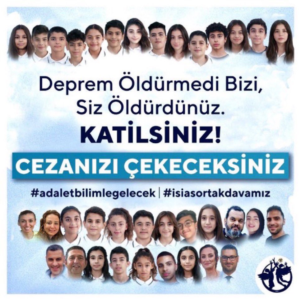 Devlet tehlikeli bölgeleri imara açtığı İmar Yasası ve Deprem Yönetmeliğine aykırı yapılaşmaya ruhsat izni verdiği imar affı çıkardığı her başvurana inşaat belgesi verdiği için, kamu görevlileri ruhsatları ve inşaatları denetlemediği için sorumludur.
 #isiasortakdavamız