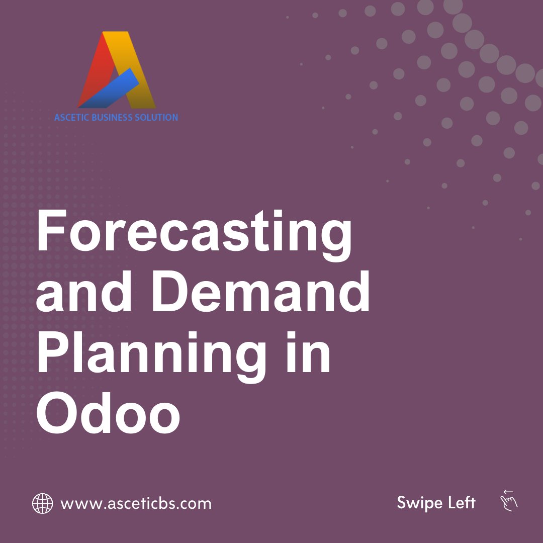 AsceticBs's tweet image. 🔮 What if your system could predict your next best move?

With Forecasting &amp;amp; Demand Planning in Odoo, it can.

#DemandPlanning #OdooForecasting #SmartInventory #AIinBusiness #OdooExperts #AsceticBusinessSolution #InventoryMatters