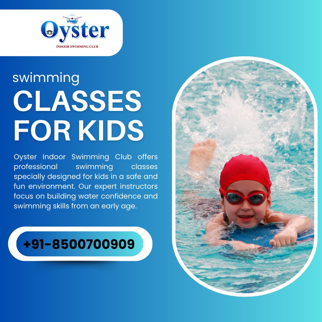 OysterIndoor's tweet photo. 🏊‍♂️ Dive into confidence with fun-filled swimming classes for kids at Oyster Indoor Swimming Club! 💦 Safe, indoor, and guided by expert coaches!
Contact Info-
+91-8500700909
+91-8500686699
oysterindoorswimmingclub@gmail.com
.
.
.
.
#OysterSwimClub #SwimStrong #swimmingpool https://t.co/HgEpgZrrSm